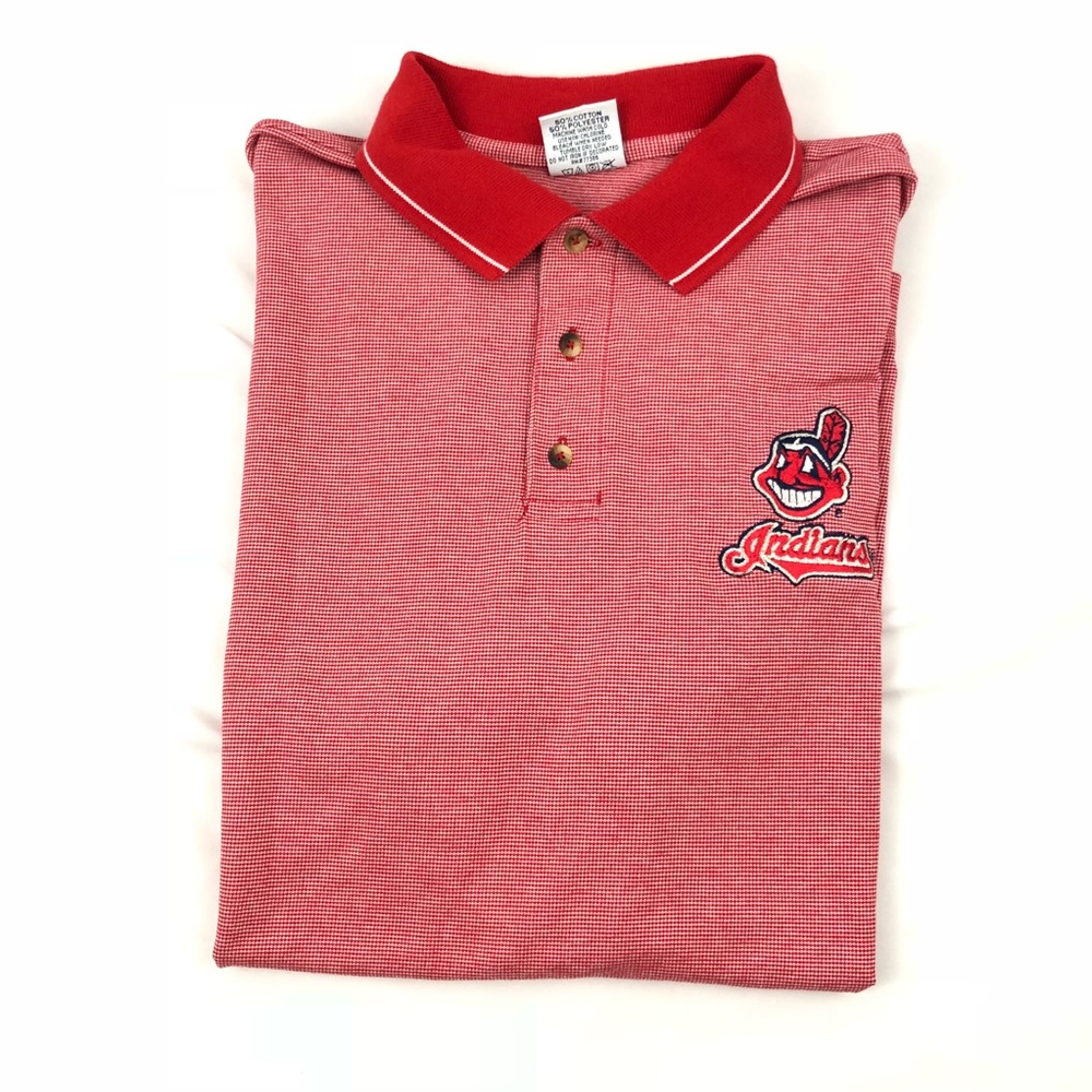 Cleveland Indians Collared Shirt XL